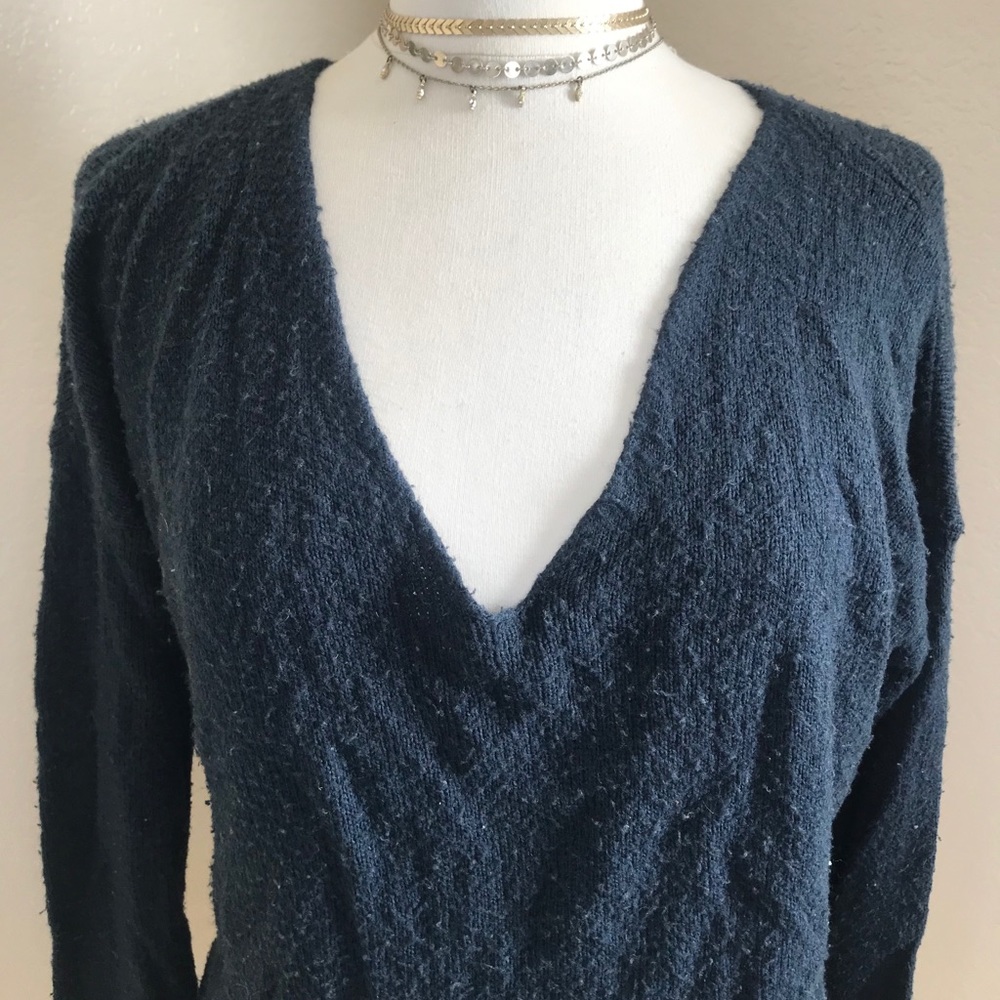 Hollister | Navy Blue Sweater, Large